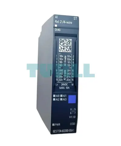 Siemens 6ES7134-6GD00-0BA1 SIMATIC ET 200SP Analog Input Module AI 4xI 2-/4-Wire Standard
