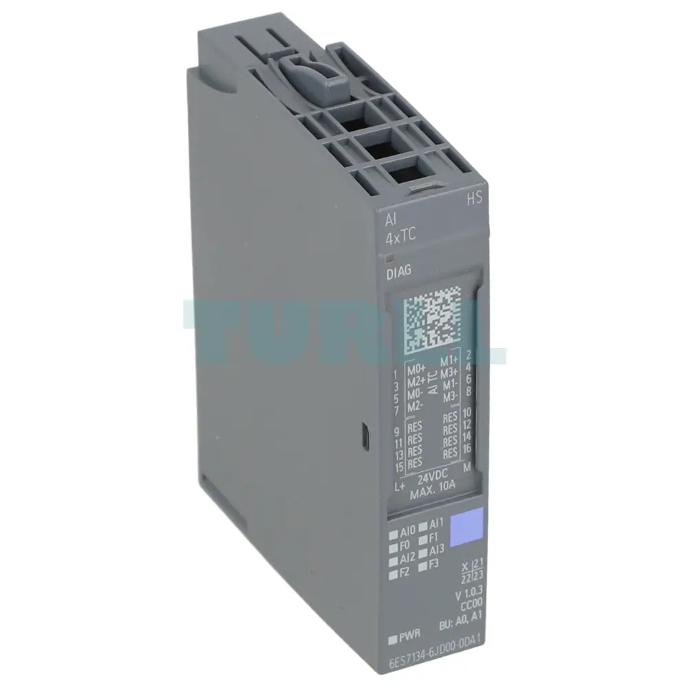 6ES7134-6JD00-0DA1 Siemens SIMATIC ET 200SP Analog Input Module Original Brand New 2 6ES7134-6JD00-0DA1 Siemens SIMATIC ET 200SP Analog Input Module