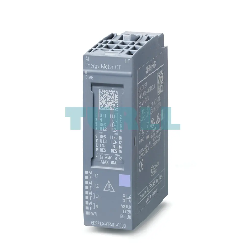 Siemens 6ES7134-6PA01-0CU0 SIMATIC ET 200SP AI Energy Meter CT HF Original Brand New 1 Siemens 6ES7134-6PA01-0CU0 SIMATIC ET 200SP AI Energy Meter CT HF