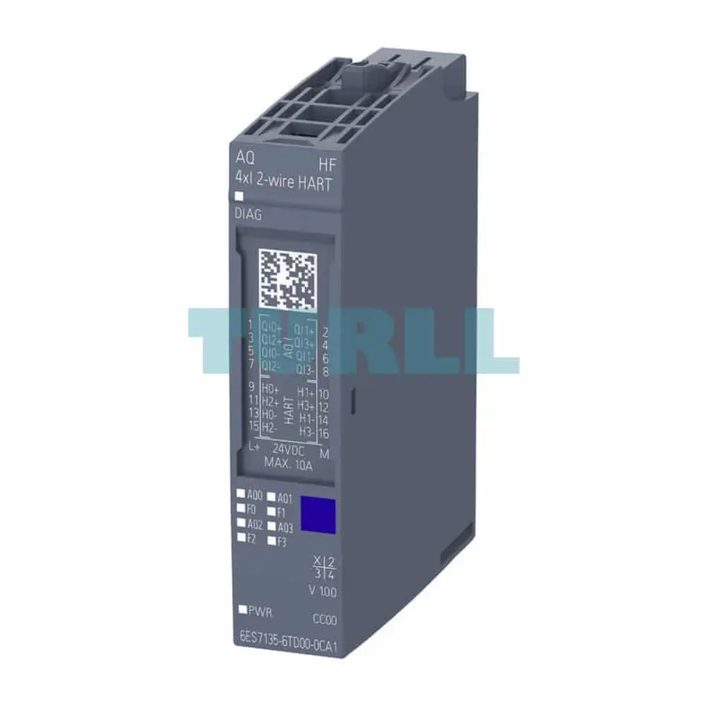 6ES7135-6TD00-0CA1 Siemens SIMATIC ET 200SP Analog HART Original Brand New 4 6ES7135-6TD00-0CA1 Siemens SIMATIC ET 200SP Analog HART