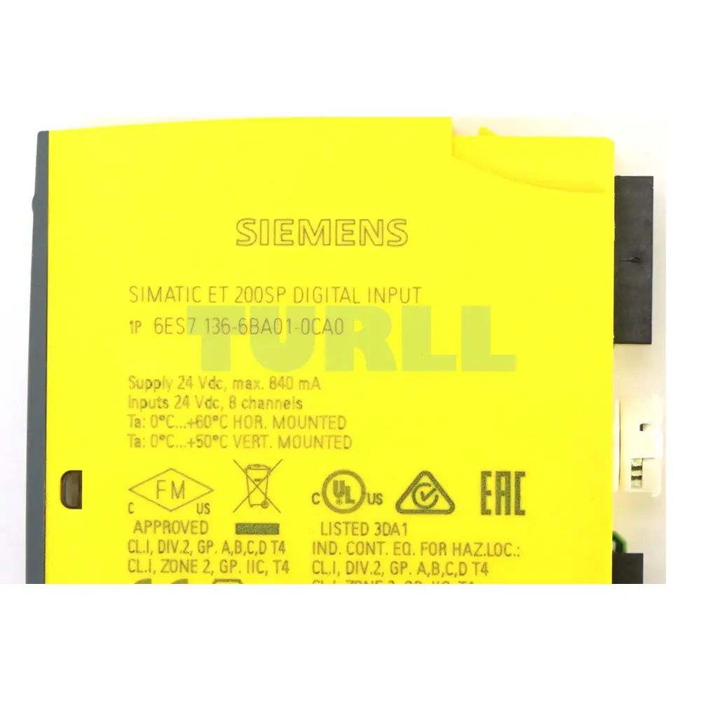 6ES7136-6BA01-0CA0 Siemens SIMATIC DP Electronic Module Original Brand New 4 6ES7136-6BA01-0CA0
