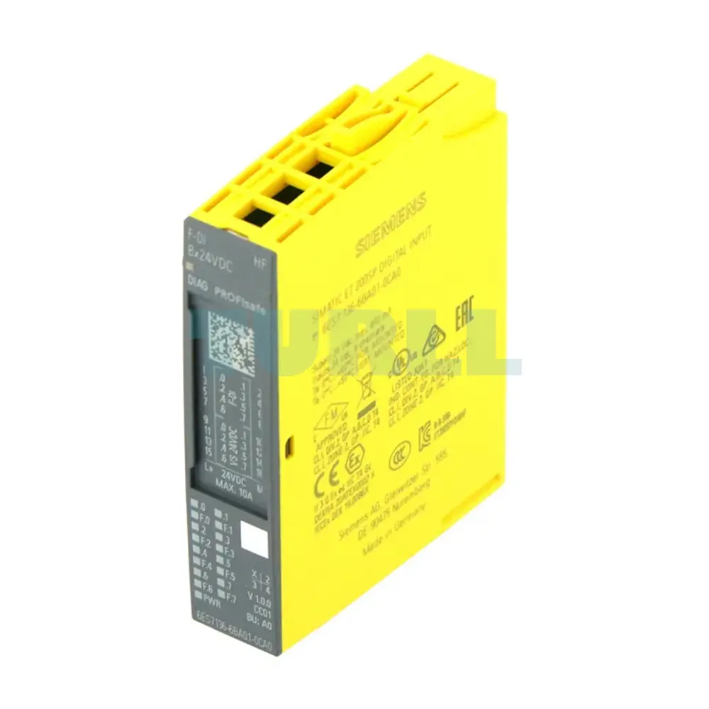 6ES7136-6BA01-0CA0 Siemens SIMATIC DP Electronic Module Original Brand New 1 6ES7136-6BA01-0CA0