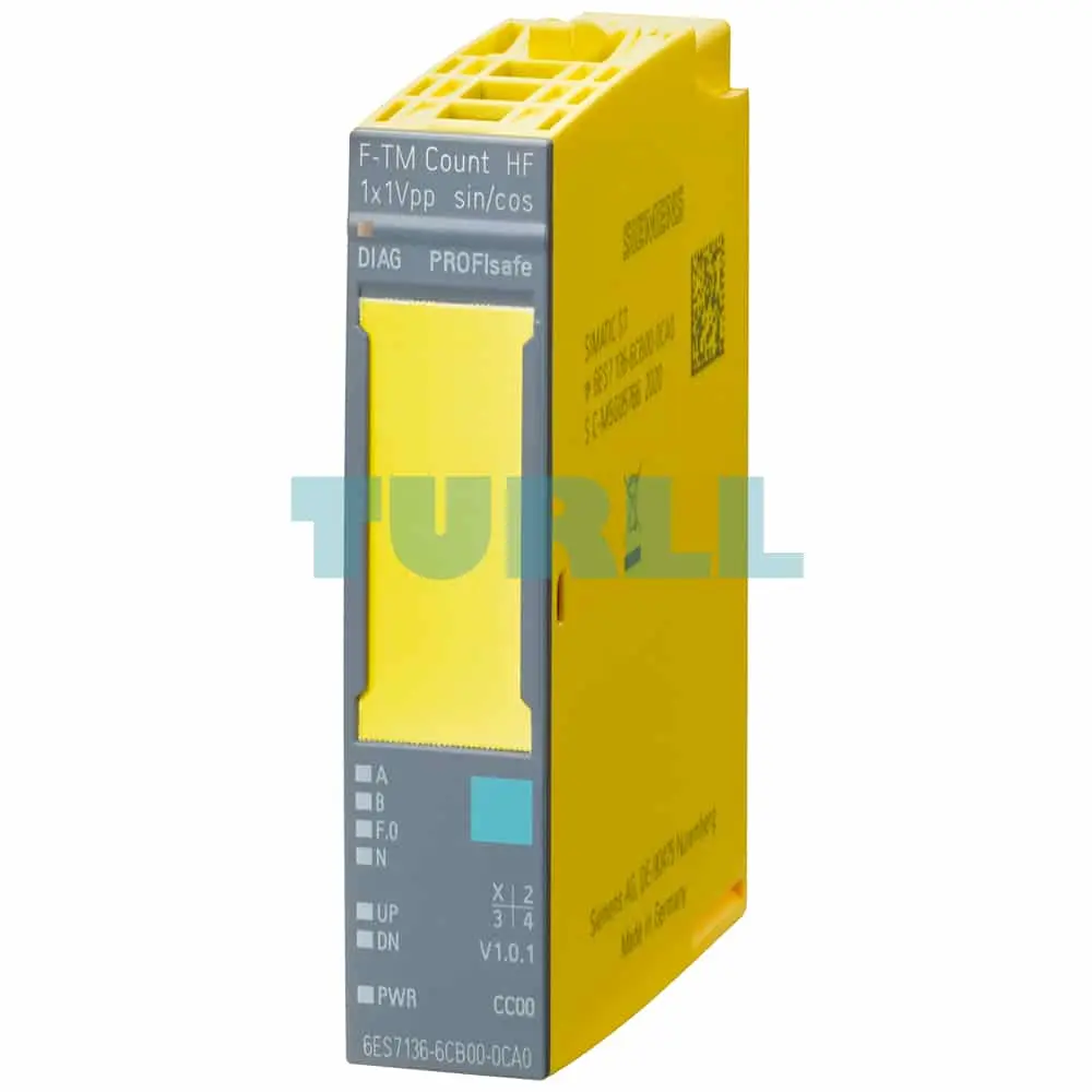 6ES7136-6CB00-0CA0 Siemens SIMATIC ET 200SP Fail-safe Technology Module Original Brand New 1 6ES7136-6CB00-0CA0 Siemens SIMATIC ET 200SP Fail-safe Technology Module