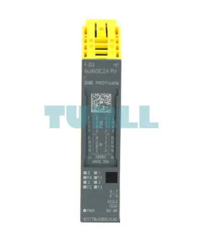 Siemens 6ES7136-6DB00-0CA0 SIMATIC DP ET 200SP, F-DQ, 4x24V DC, Safety Output Module