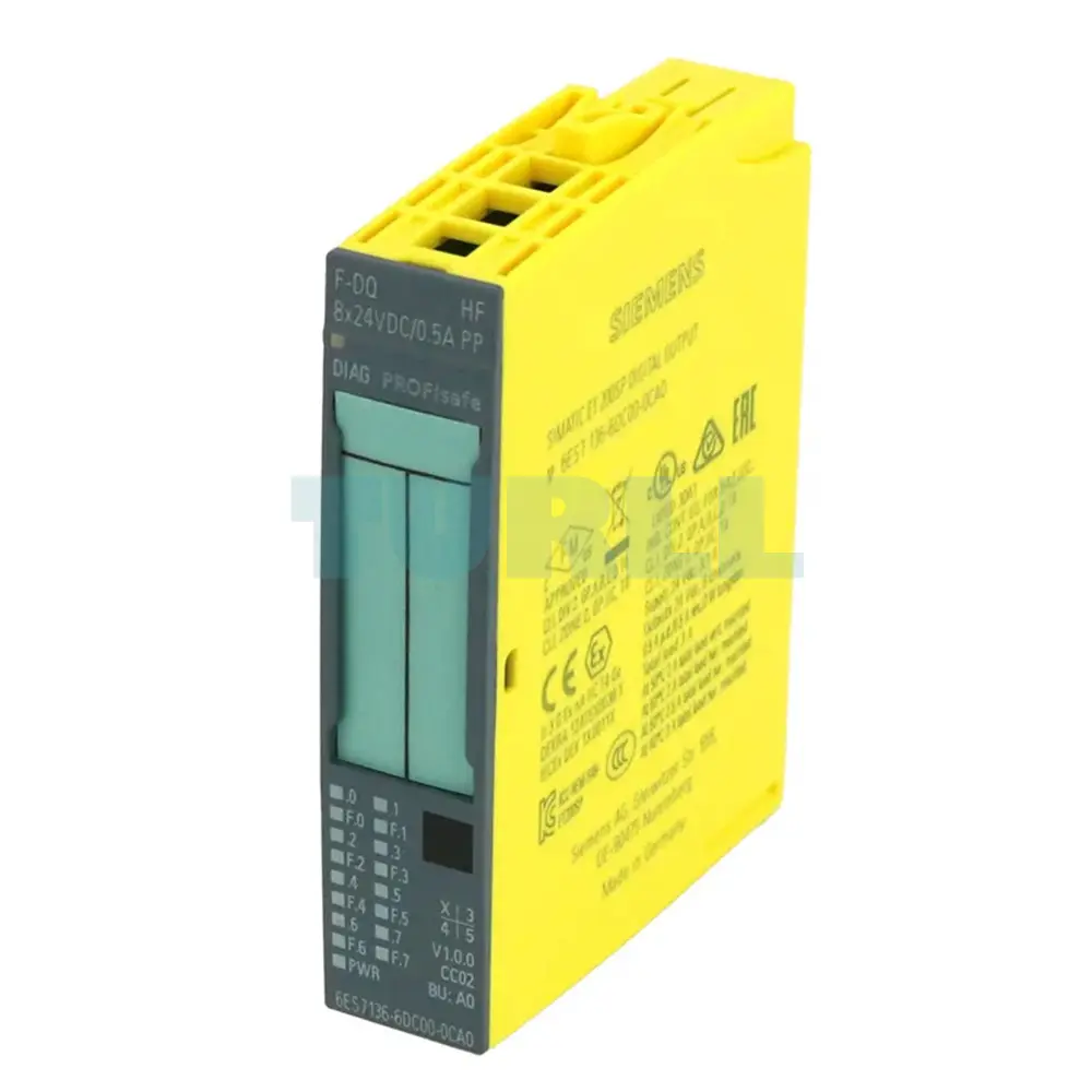 6ES7136-6DC00-0CA0 Siemens SIMATIC DP Electronic Module Original Brand New 1 6ES7136-6DC00-0CA0