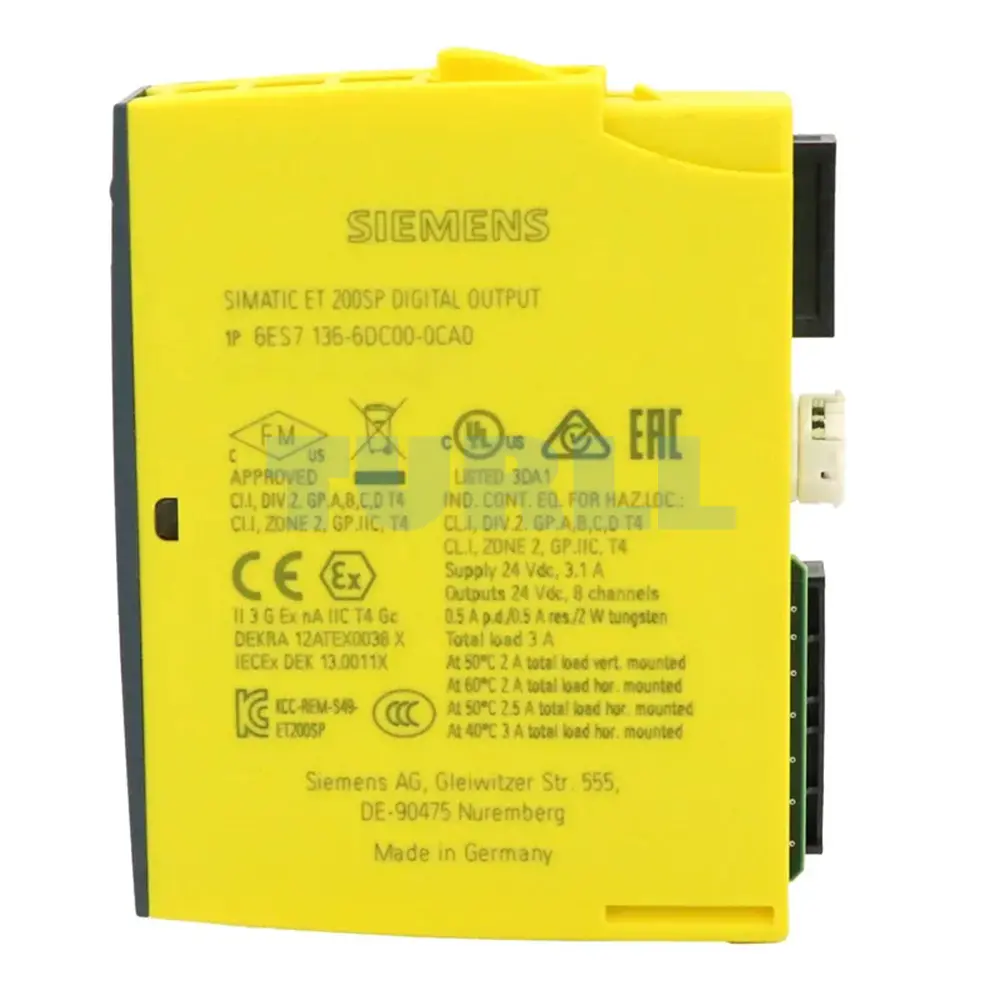 6ES7136-6DC00-0CA0 Siemens SIMATIC DP Electronic Module Original Brand New 4 6ES7136-6DC00-0CA0