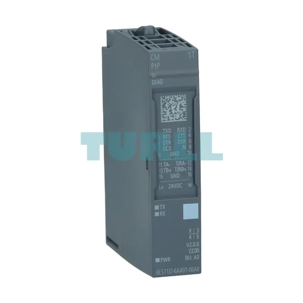 Siemens 6ES7137-6AA01-0BA0 SIMATIC ET 200SP CM PTP Communication Module Original Brand New 1 Siemens 6ES7137-6AA01-0BA0 SIMATIC ET 200SP CM PTP Communication Module