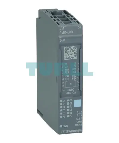 Siemens 6ES7137-6BD00-0BA0 SIMATIC ET 200SP CM 4xIO-Link ST Communication Module