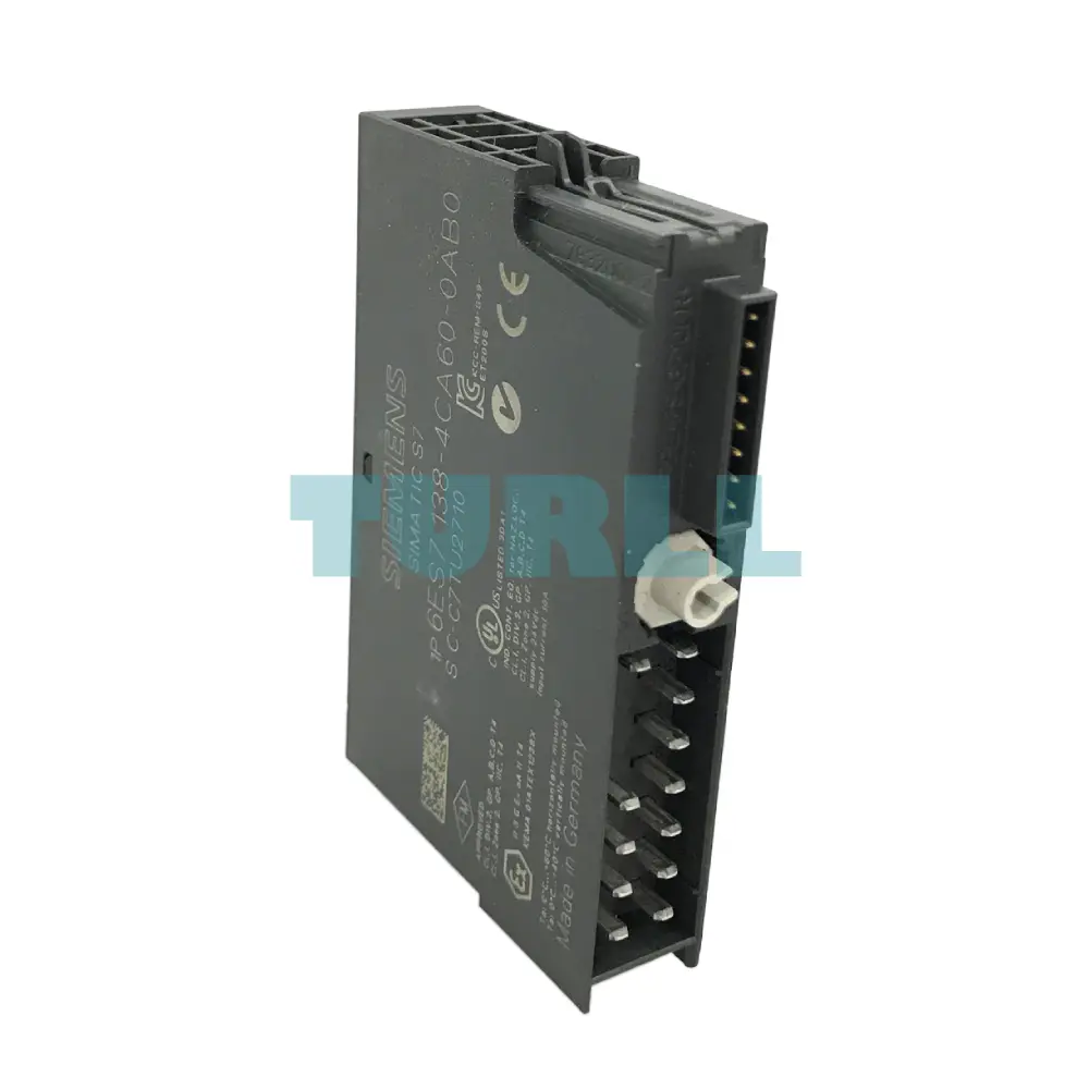 Siemens 6ES7138-4CA60-0AB0 SIMATIC DP Power Module PM-E High Feature for ET 200S Original Brand New 5 Siemens 6ES7138-4CA60-0AB0 SIMATIC DP Power Module PM-E High Feature for ET 200S
