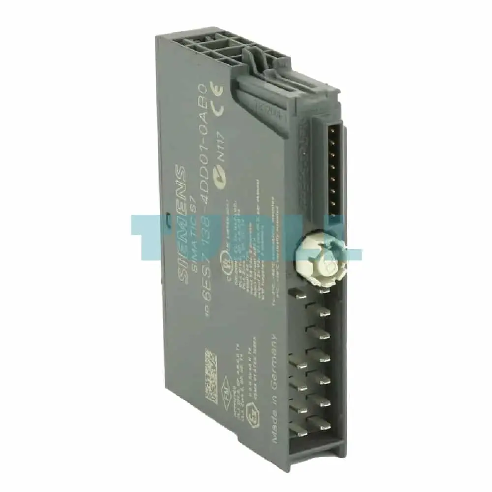 6ES7138-4DD01-0AB0 Siemens SIMATIC DP Electronics Module Original Brand New 4 6ES7138-4DD01-0AB0 Siemens SIMATIC DP Electronics Module
