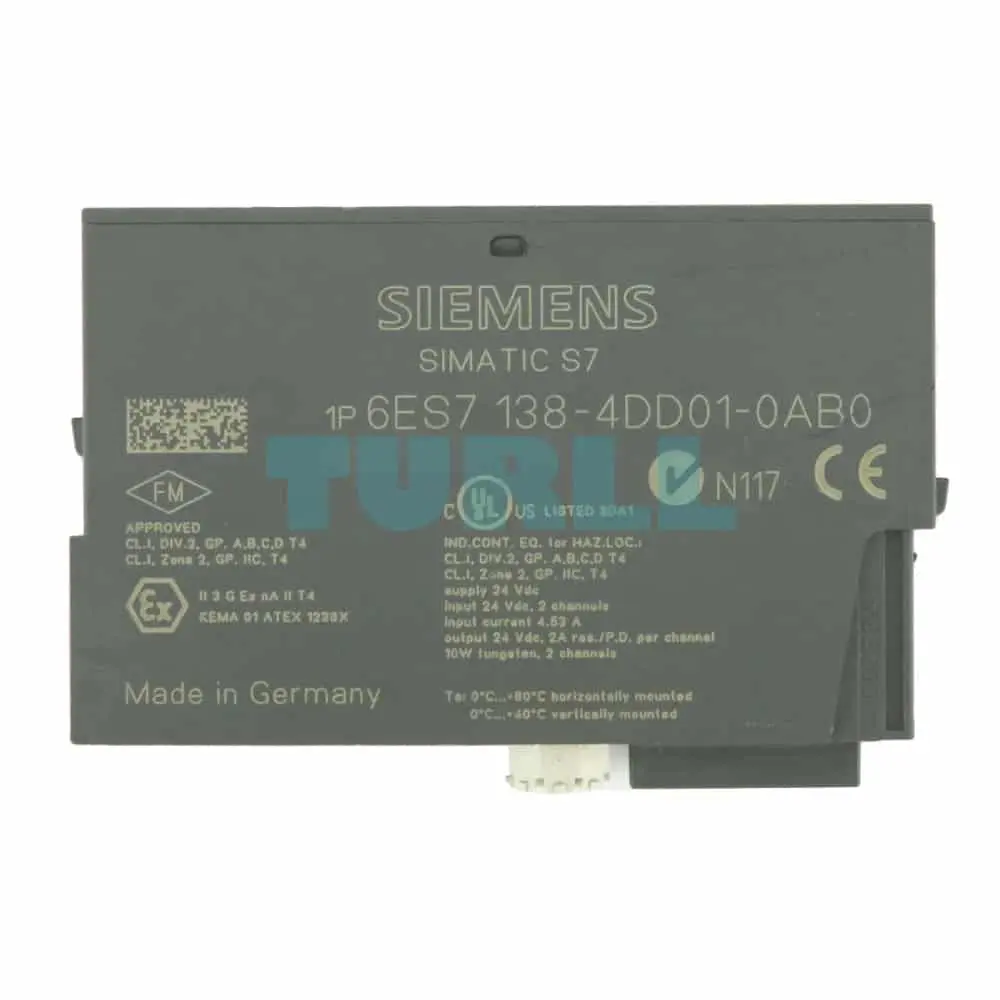 6ES7138-4DD01-0AB0 Siemens SIMATIC DP Electronics Module Original Brand New 2 6ES7138-4DD01-0AB0 Siemens SIMATIC DP Electronics Module