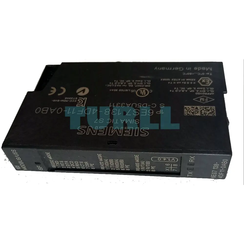 6ES7138-4DF11-0AB0 Siemens SIMATIC DP Electronics Module Original Brand New 4 6ES7138-4DF11-0AB0 Siemens SIMATIC DP Electronics Module