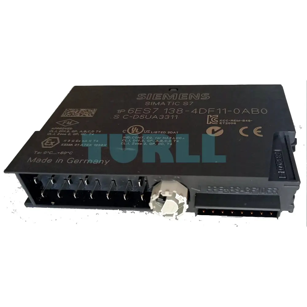 6ES7138-4DF11-0AB0 Siemens SIMATIC DP Electronics Module Original Brand New 2 6ES7138-4DF11-0AB0 Siemens SIMATIC DP Electronics Module