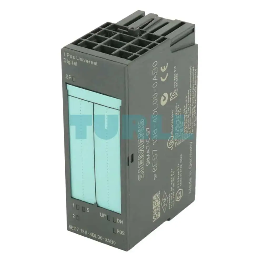 6ES7138-4DL00-0AB0 Siemens SIMATIC DP Electronics Module Original Brand New 6 6ES7138-4DL00-0AB0 Siemens SIMATIC DP Electronics Module