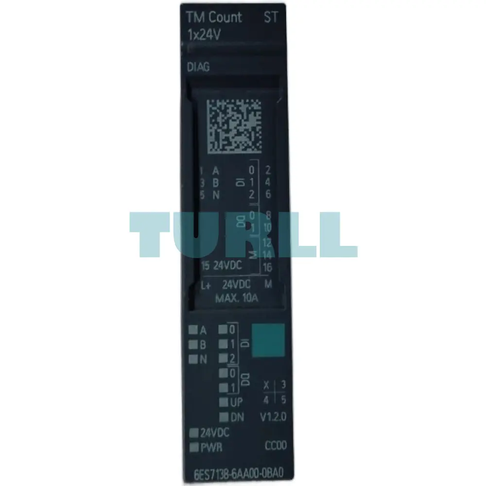 Siemens 6ES7138-6AA00-0BA0 SIMATIC ET 200SP TM Count 1x24V Counter Module Original Brand New 1 Siemens 6ES7138-6AA00-0BA0 SIMATIC ET 200SP TM Count 1x24V Counter Module