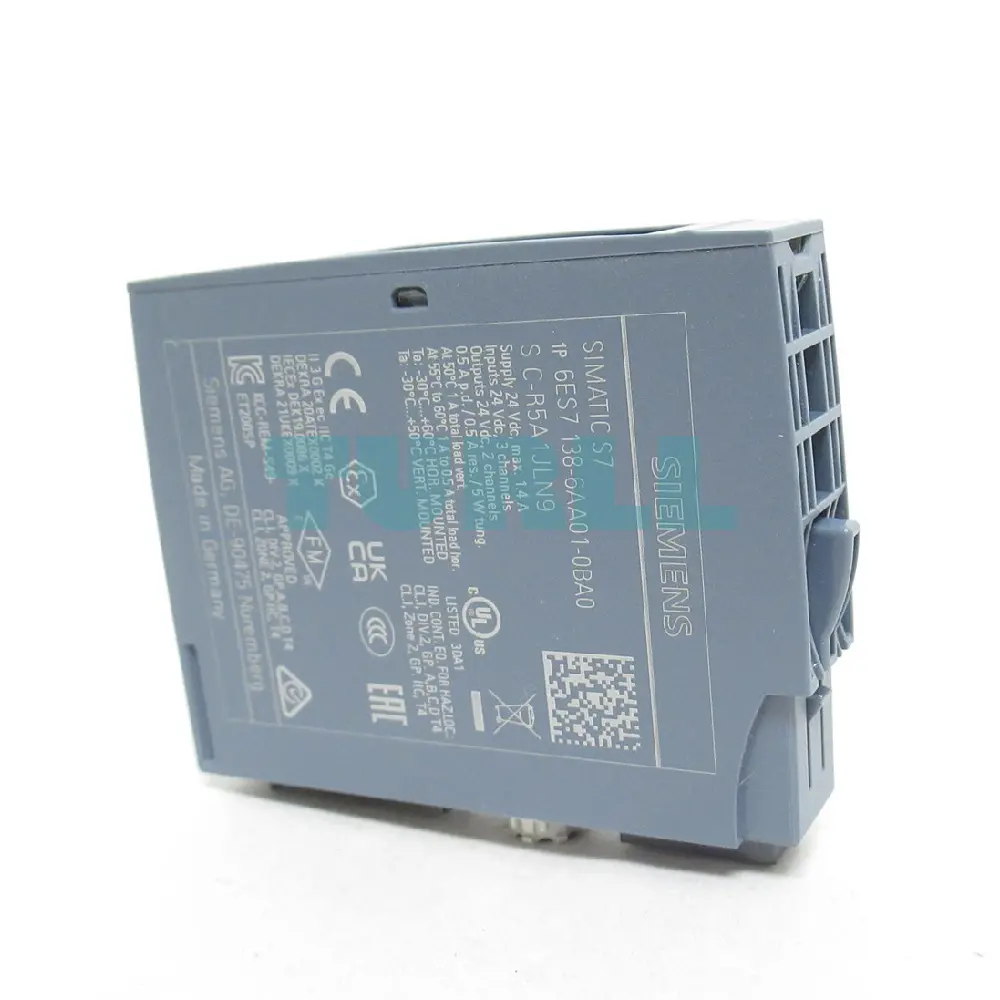 Siemens 6ES7138-6AA01-0BA0 SIMATIC ET 200SP TM Count 1x 24V Counter Module Original Brand New 3 Siemens 6ES7138-6AA01-0BA0 SIMATIC ET 200SP TM Count 1x 24V Counter Module