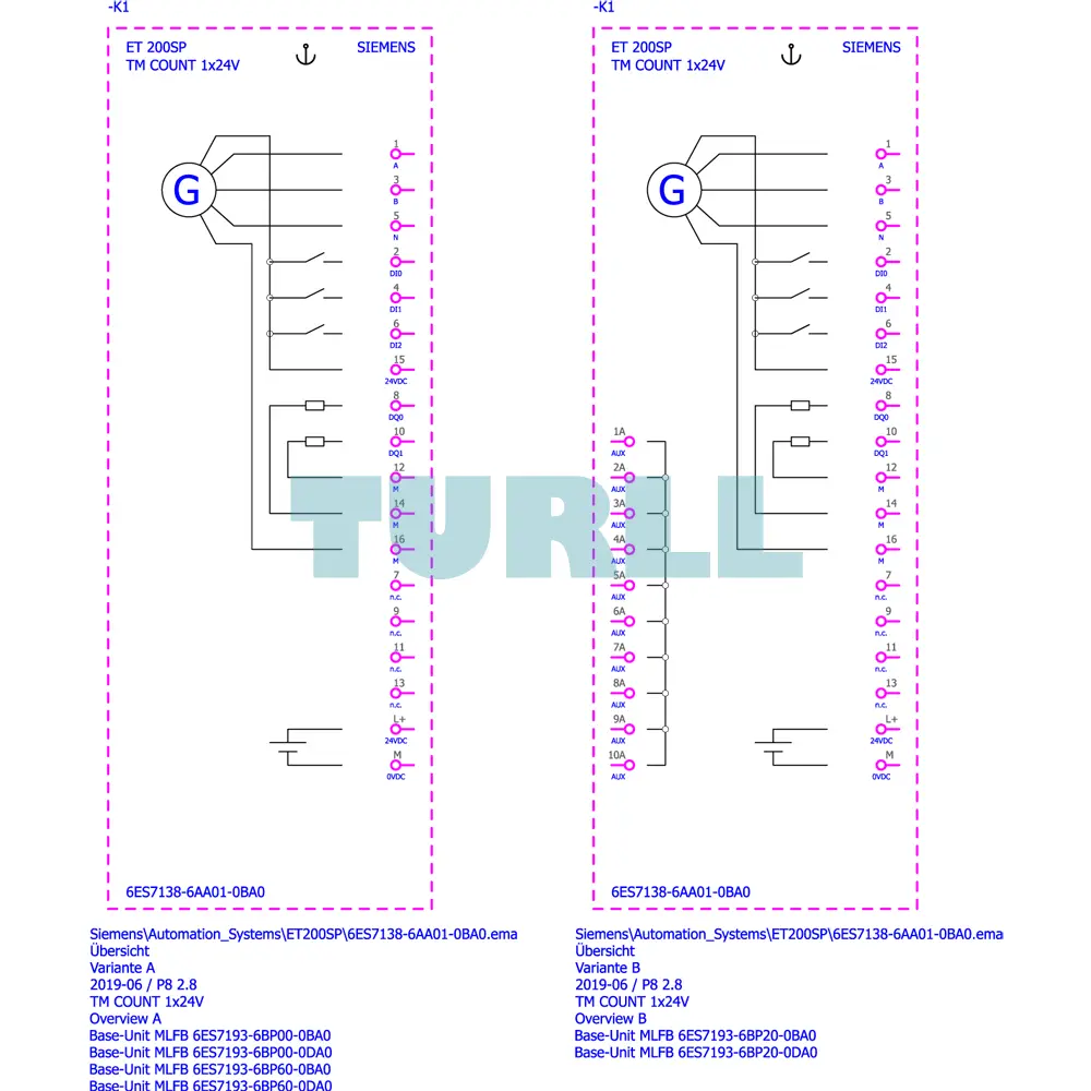 Siemens 6ES7138-6AA01-0BA0 SIMATIC ET 200SP TM Count 1x 24V Counter Module Original Brand New 4 Siemens 6ES7138-6AA01-0BA0 SIMATIC ET 200SP TM Count 1x 24V Counter Module