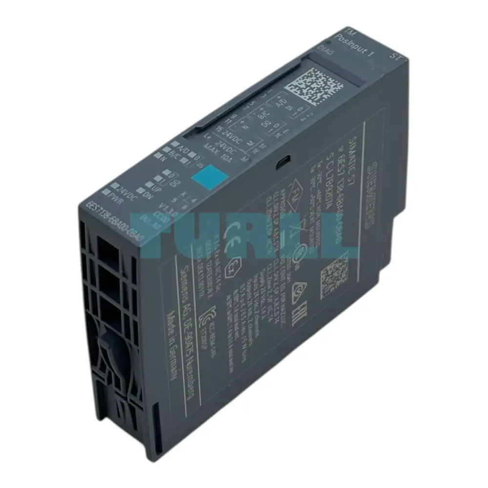 Siemens 6ES7138-6BA00-0BA0 SIMATIC ET 200SP TM Posinput 1 Counter, Position Decoder Original Brand New 1 Siemens 6ES7138-6BA00-0BA0 SIMATIC ET 200SP TM Posinput 1 Counter, Position Decoder