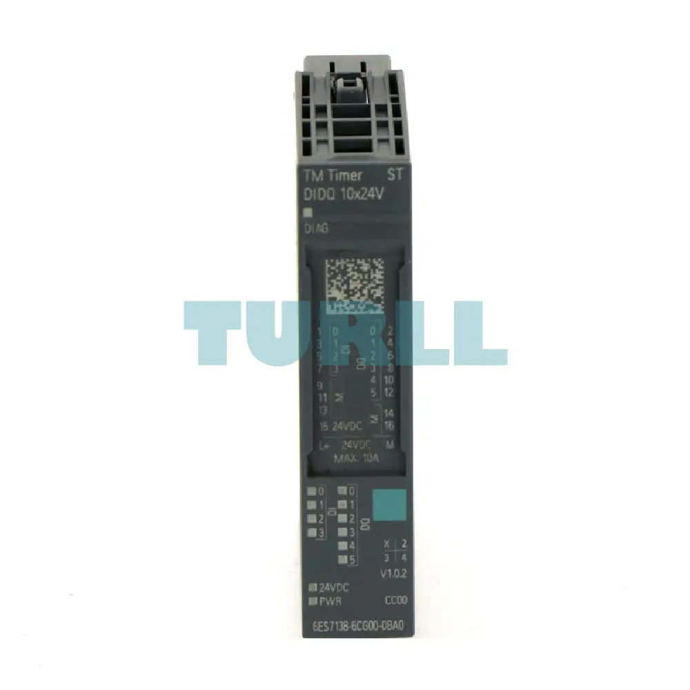 Siemens 6ES7138-6CG00-0BA0 SIMATIC ET 200SP TM Timer DIDQ 10x24V Module Original Brand New 1 Siemens 6ES7138-6CG00-0BA0 SIMATIC ET 200SP TM Timer DIDQ 10x24V Module