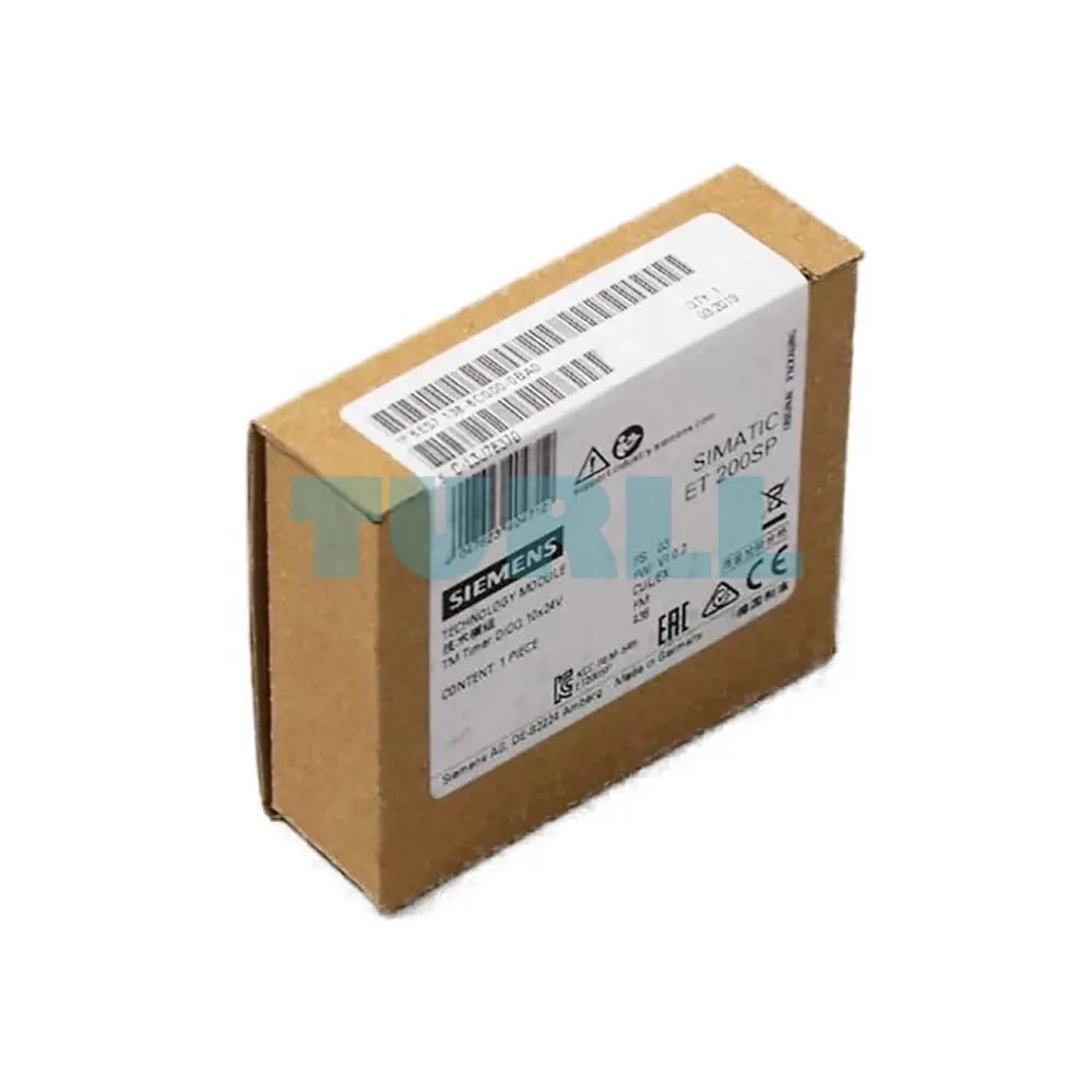 Siemens 6ES7138-6CG00-0BA0 SIMATIC ET 200SP TM Timer DIDQ 10x24V Module Original Brand New 6 Siemens 6ES7138-6CG00-0BA0 SIMATIC ET 200SP TM Timer DIDQ 10x24V Module