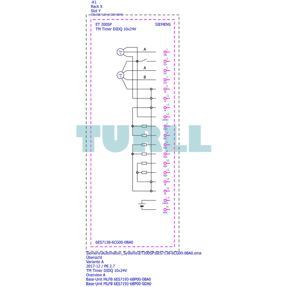 Siemens 6ES7138-6CG00-0BA0 SIMATIC ET 200SP TM Timer DIDQ 10x24V Module Original Brand New 2 Siemens 6ES7138-6CG00-0BA0 SIMATIC ET 200SP TM Timer DIDQ 10x24V Module