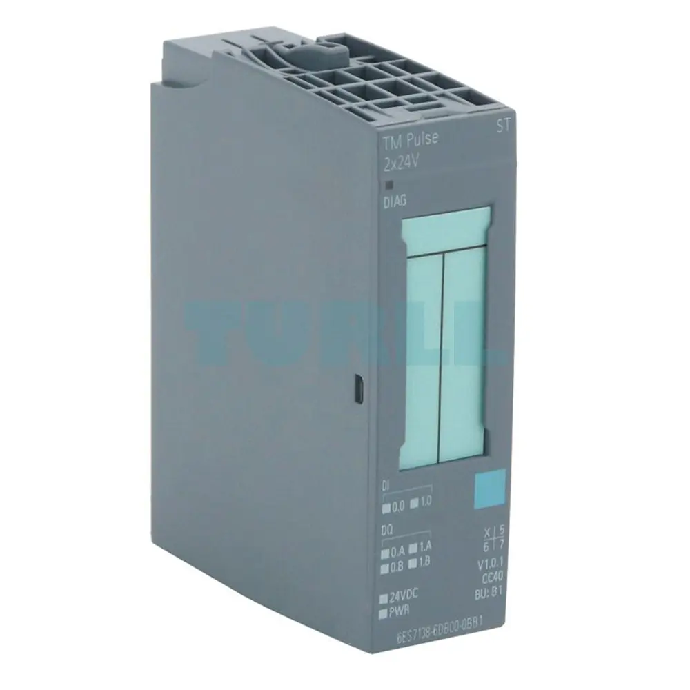 6ES7138-6DB00-0BB1 Siemens SIMATIC ET 200SP TM Pulse 2x24V PWM Original Brand New 2 6ES7138-6DB00-0BB1 Siemens SIMATIC ET 200SP TM Pulse 2x24V PWM