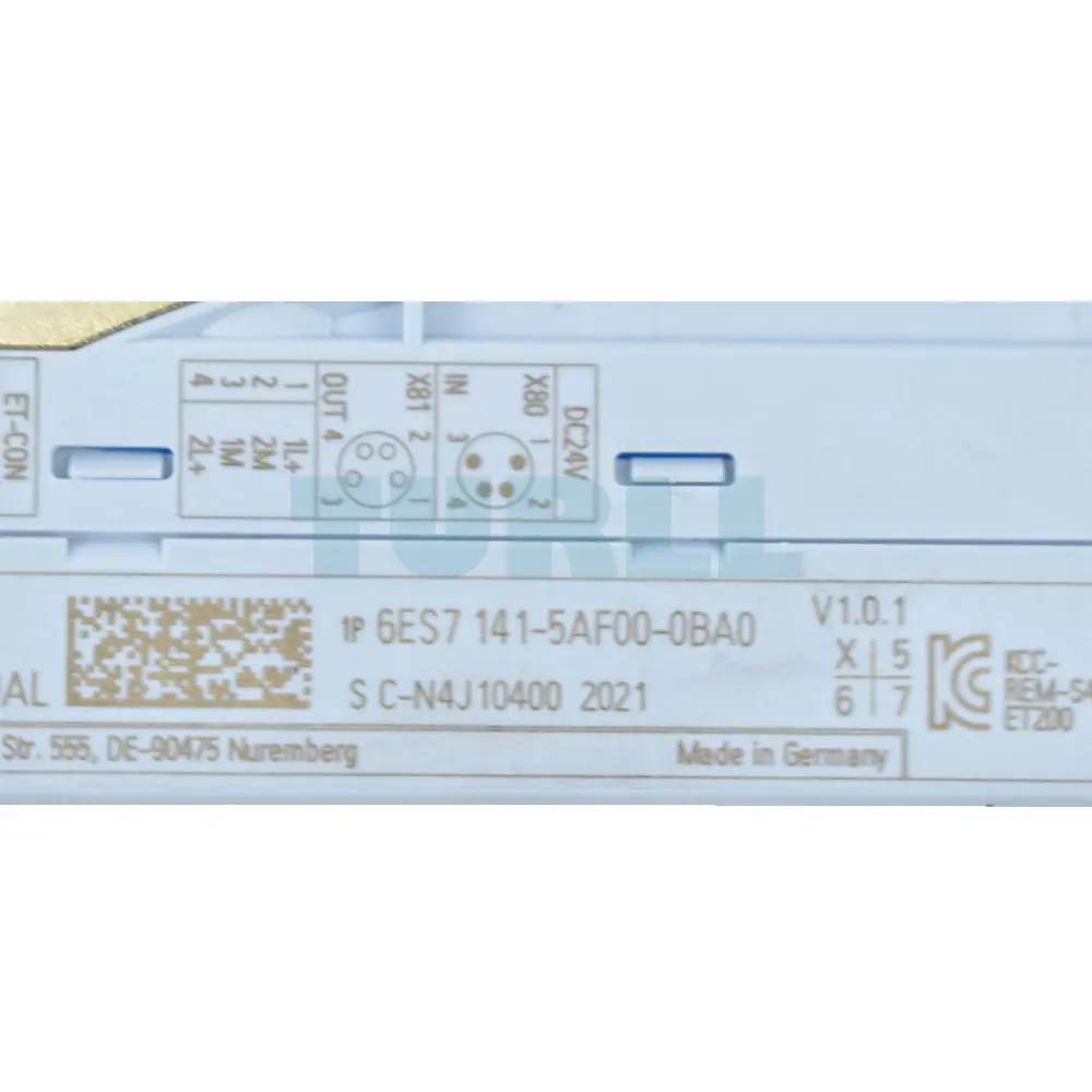 6ES7141-5AF00-0BA0 Siemens SIMATIC ET 200AL Digital I/O Modules Original Brand New 4 6ES7141-5AF00-0BA0 Siemens SIMATIC ET 200AL Digital I/O Modules