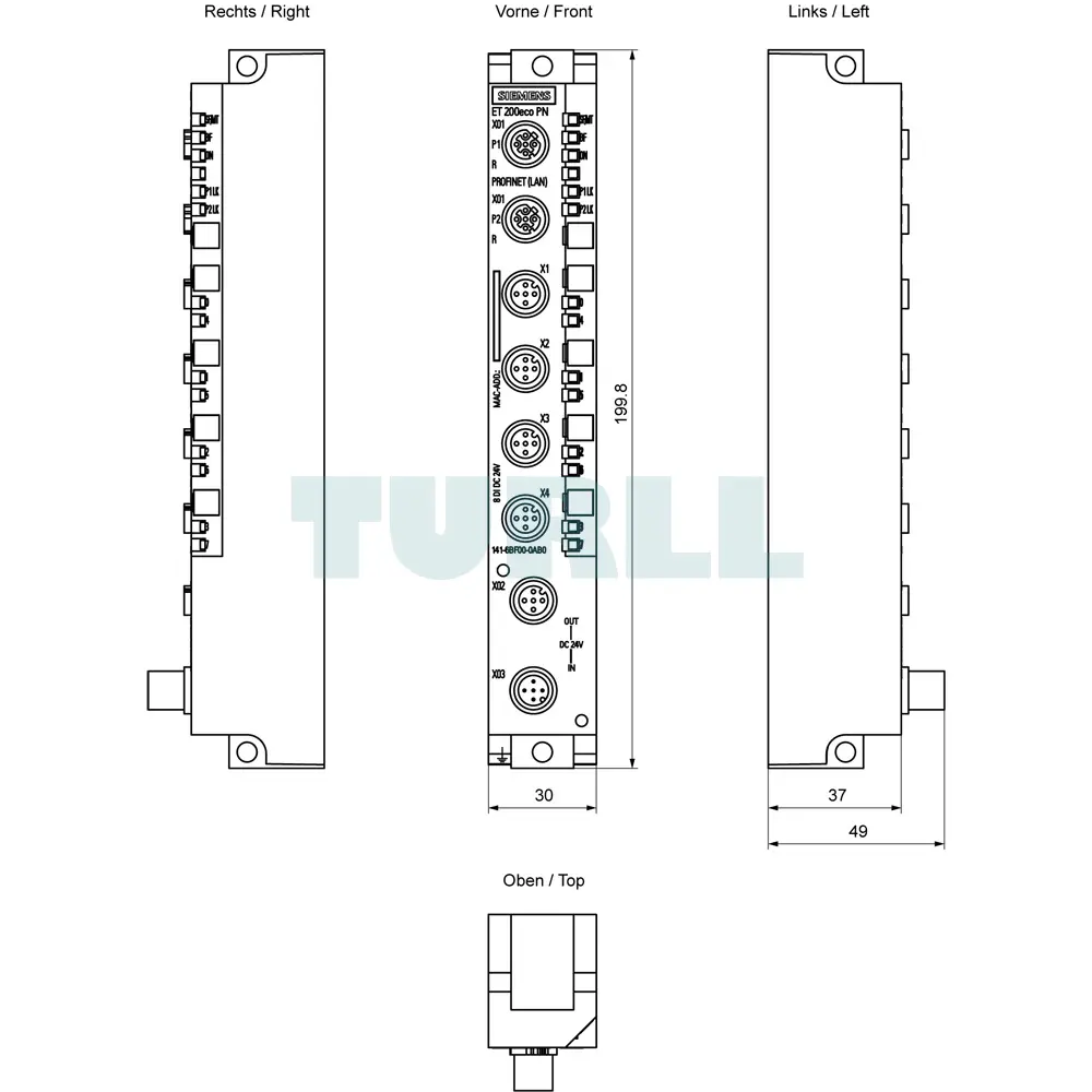 6ES7141-6BF00-0AB0 Siemens SIMATIC DP ET 200ECO PN Digital I/O Devices Original Brand New 6 6ES7141-6BF00-0AB0 Siemens SIMATIC DP ET 200ECO PN Digital I/O Devices