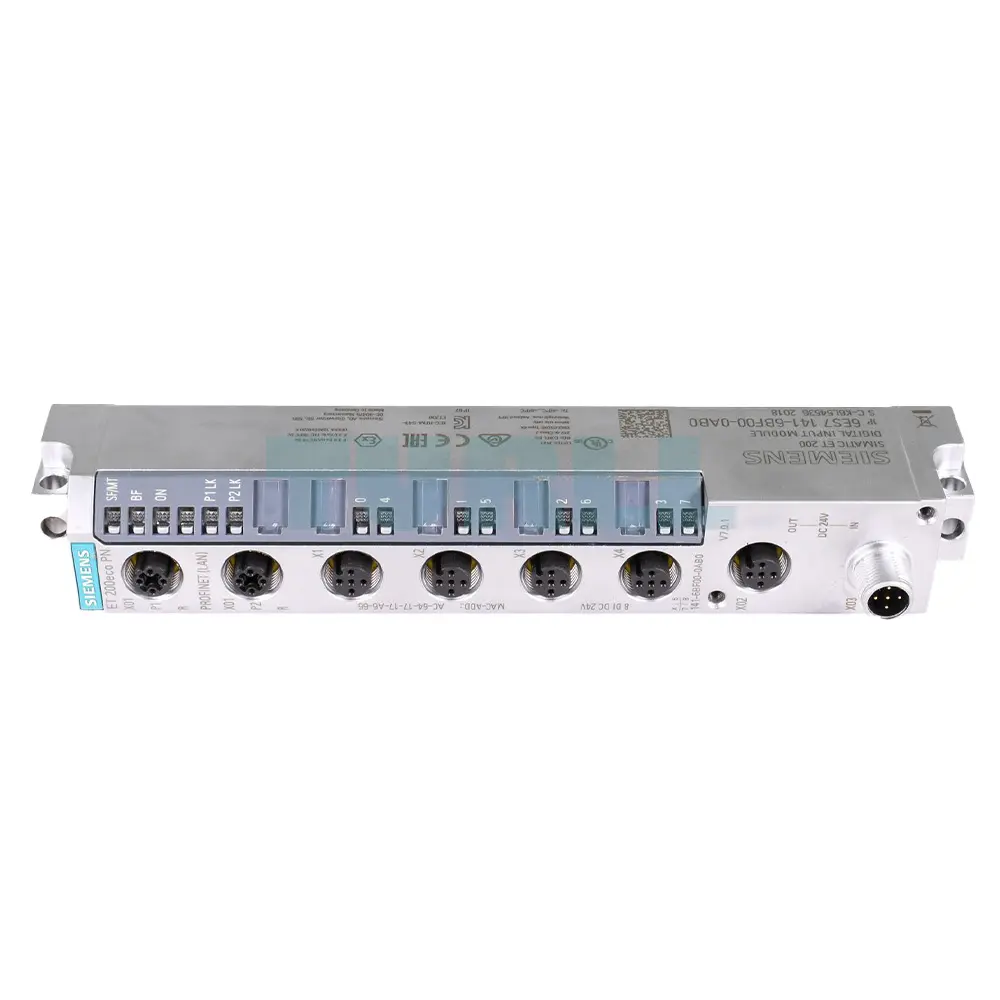 6ES7141-6BF00-0AB0 Siemens SIMATIC DP ET 200ECO PN Digital I/O Devices Original Brand New 3 6ES7141-6BF00-0AB0 Siemens SIMATIC DP ET 200ECO PN Digital I/O Devices