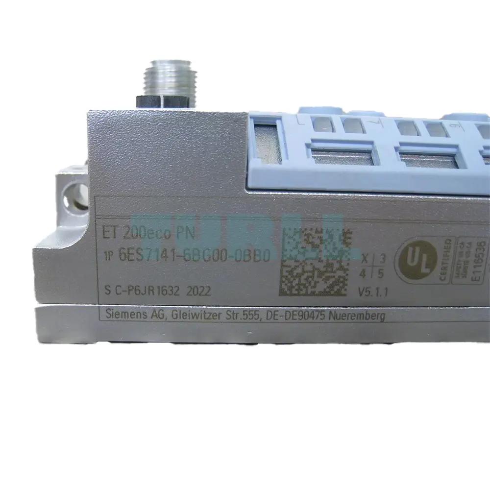 6ES7141-6BG00-0BB0 Siemens SIMATIC ET 200eco PN Digital I/O Devices Original Brand New 2 6ES7141-6BG00-0BB0 Siemens SIMATIC ET 200eco PN Digital I/O Devices