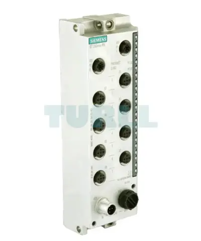 6ES7141-6BH00-0AB0 SIMATIC DP, ET 200ECO PN, 16 DI 24 V DC; 8xM12, duplicate assignment; Degree of protection IP67