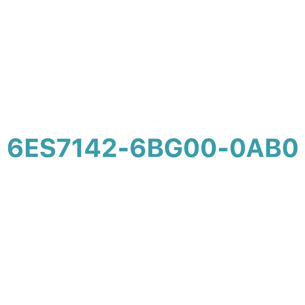 6ES7142-6BG00-0AB0 Siemens SIMATIC DP ET 200ECO PN Digital I/O Devices Original Brand New 3 6ES7142-6BG00-0AB0 Siemens SIMATIC DP ET 200ECO PN Digital I/O Devices