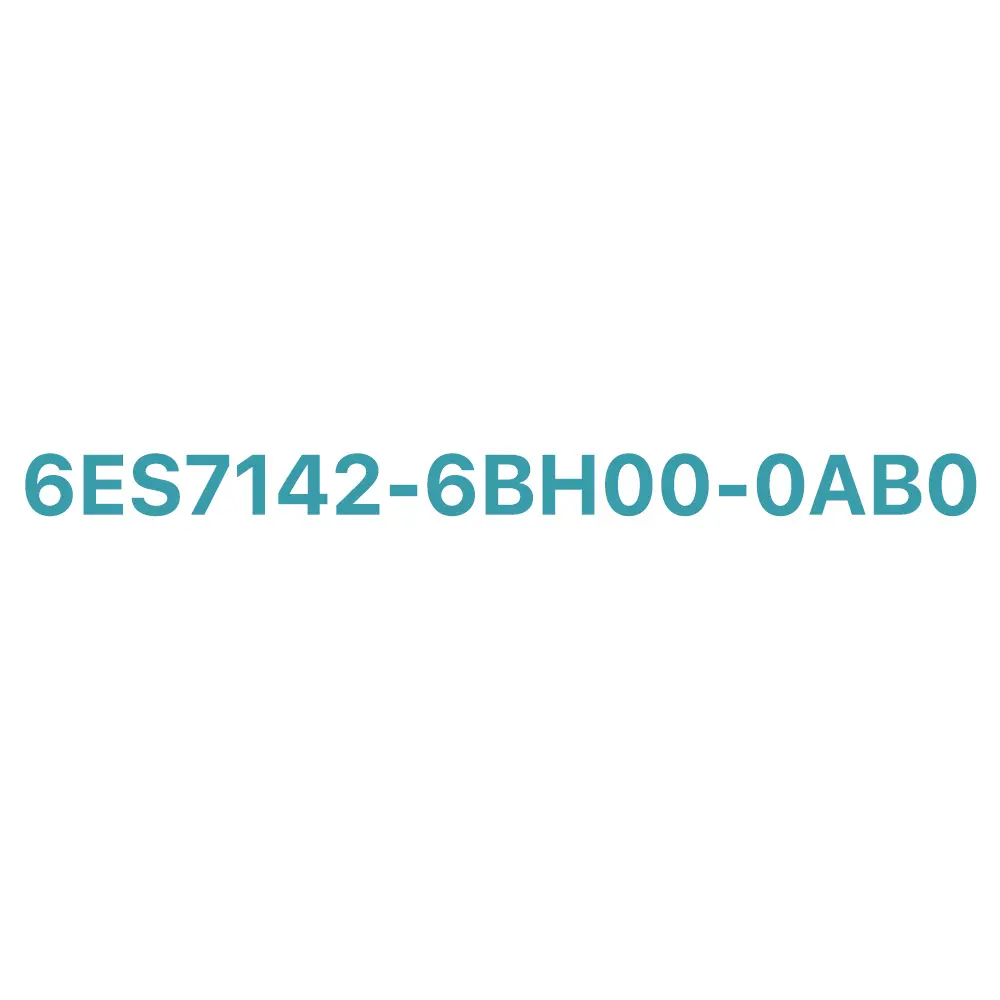 6ES7142-6BH00-0AB0 Siemens SIMATIC DP ET 200ECO PN Digital I/O Devices Original Brand New 3 6ES7142-6BH00-0AB0 Siemens SIMATIC DP ET 200ECO PN Digital I/O Devices
