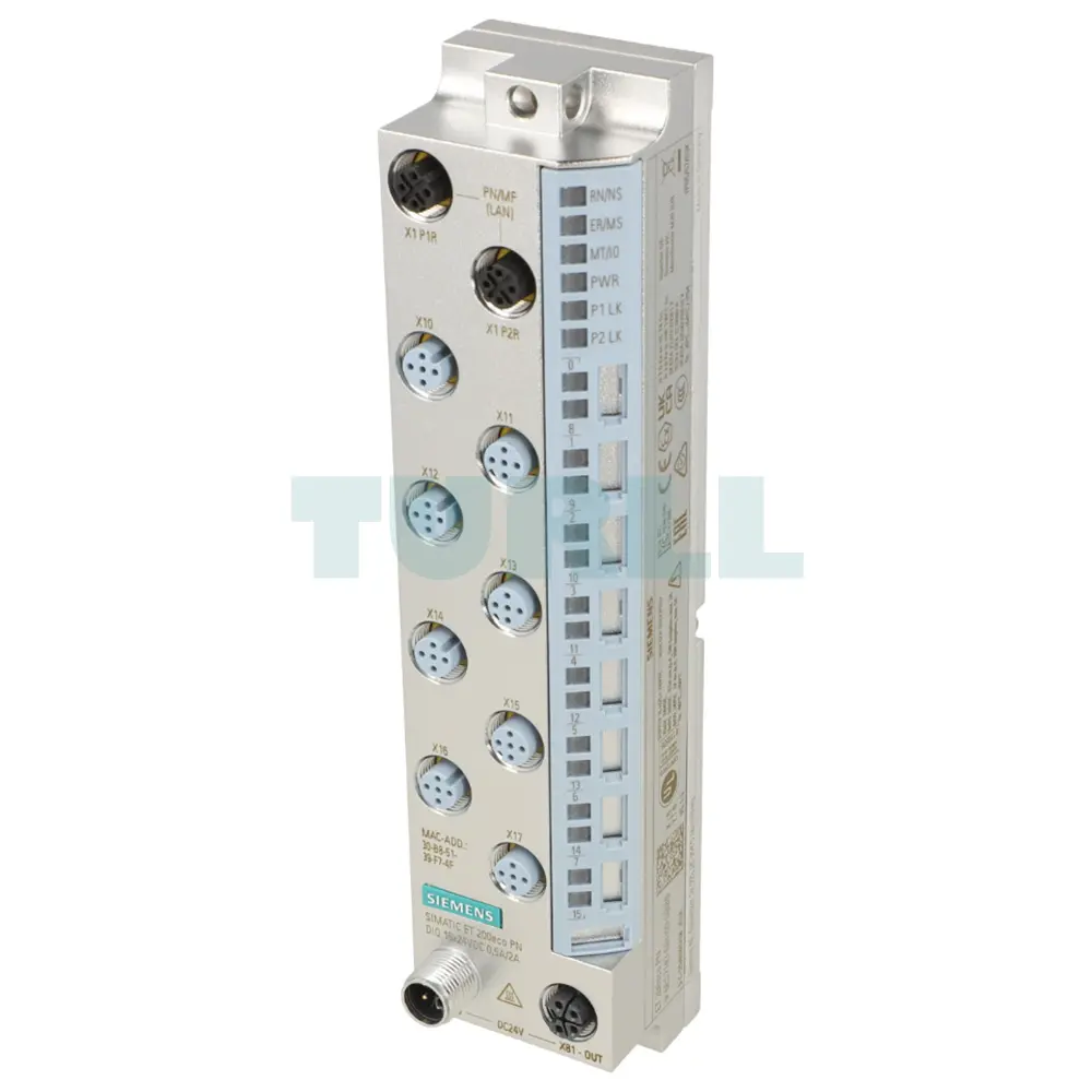 6ES7143-6BH00-0BB0 Siemens SIMATIC ET 200eco PN Digital I/O Devices Original Brand New 2 6ES7143-6BH00-0BB0 Siemens SIMATIC ET 200eco PN Digital I/O Devices