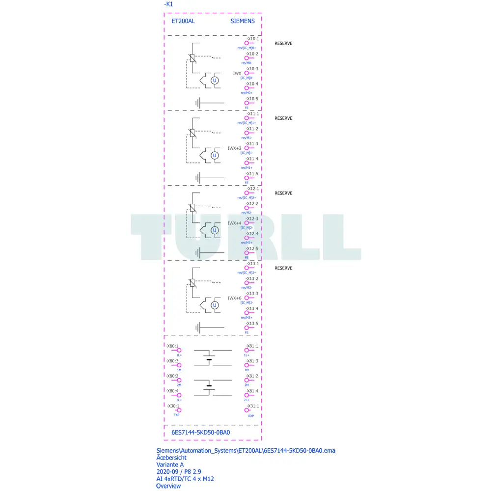 6ES7144-5KD50-0BA0 Siemens SIMATIC ET 200AL Analog I/O Modules Original Brand New 3 6ES7144-5KD50-0BA0 Siemens SIMATIC ET 200AL Analog I/O Modules