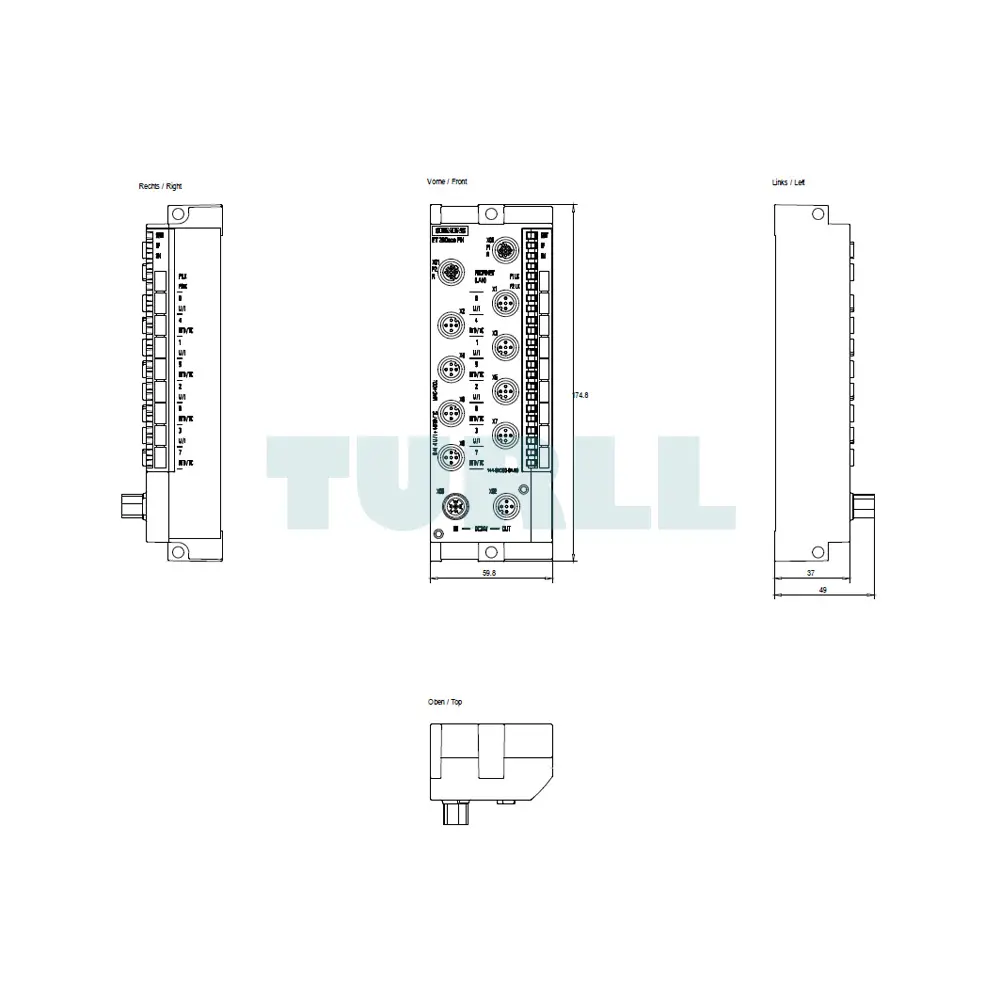 6ES7144-6KD00-0AB0 Siemens SIMATIC DP ET 200ECO PN Original Brand New 3 6ES7144-6KD00-0AB0 Siemens SIMATIC DP ET 200ECO PN