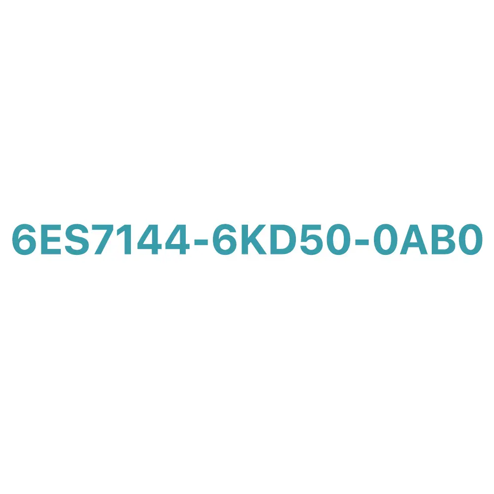 6ES7144-6KD50-0AB0 Siemens SIMATIC DP ET 200ECO PN Analog I/O Devices Original Brand New 3 6ES7144-6KD50-0AB0 Siemens SIMATIC DP ET 200ECO PN Analog I/O Devices