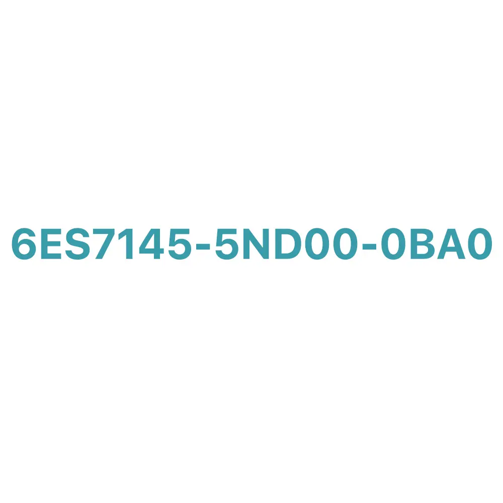 6ES7145-5ND00-0BA0 Siemens SIMATIC ET 200AL Analog I/O Modules Original Brand New 5 6ES7145-5ND00-0BA0 Siemens SIMATIC ET 200AL Analog I/O Modules