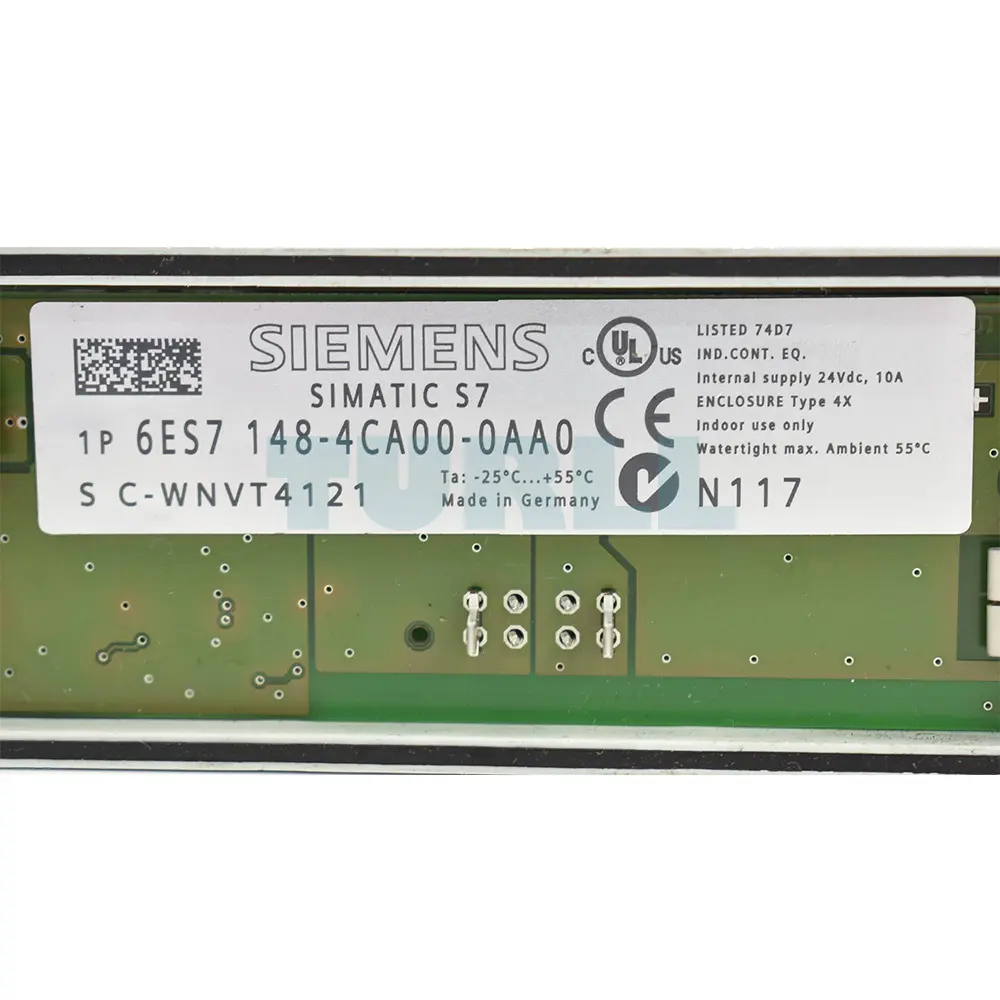 6ES7148-4CA00-0AA0 Siemens SIMATIC DP Power Module Original Brand New 3 6ES7148-4CA00-0AA0 Siemens SIMATIC DP Power Module