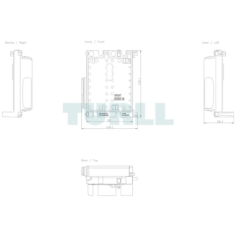 6ES7148-4FC00-0AB0 SIEMENS ET200 PRO F-DI F-DO module