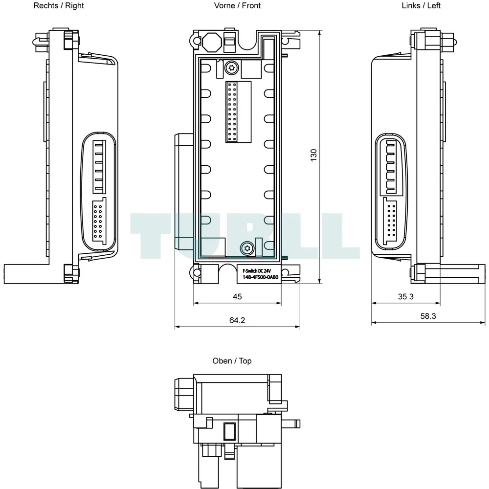6ES7148-4FS00-0AB0 Siemens SIMATIC DP ET200 PRO Fail-safe Electronic Module Original Brand New 4 6ES7148-4FS00-0AB0 Siemens SIMATIC DP ET200 PRO Fail-safe Electronic Module