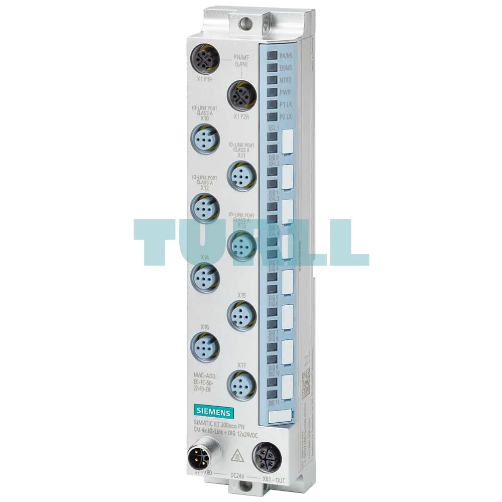 6ES7148-6JJ00-0BB0 Siemens SIMATIC ET 200eco PN IO-Link Master Original Brand New 4 6ES7148-6JJ00-0BB0 Siemens SIMATIC ET 200eco PN IO-Link Master