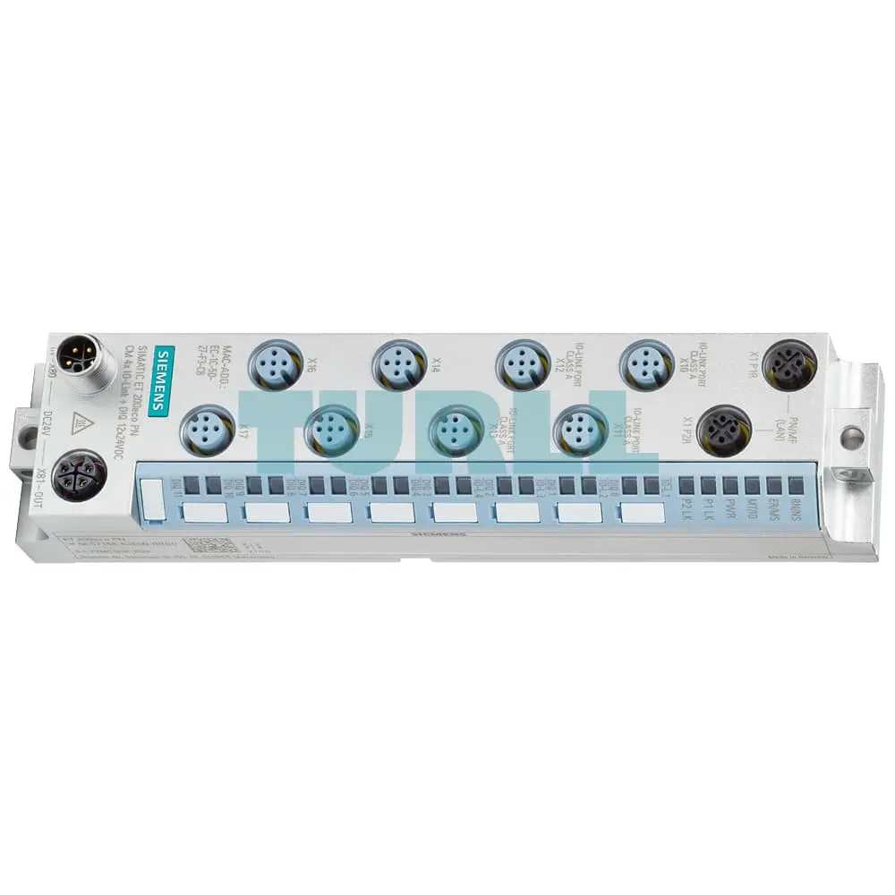 6ES7148-6JJ00-0BB0 Siemens SIMATIC ET 200eco PN IO-Link Master Original Brand New 3 6ES7148-6JJ00-0BB0 Siemens SIMATIC ET 200eco PN IO-Link Master