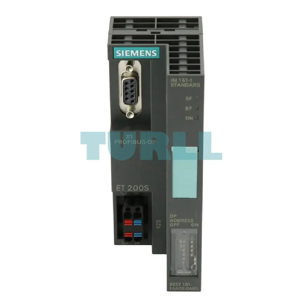 Siemens 6ES7151-1AA06-0AB0 SIMATIC DP Interface Module IM 151-1 Standard for ET 200S