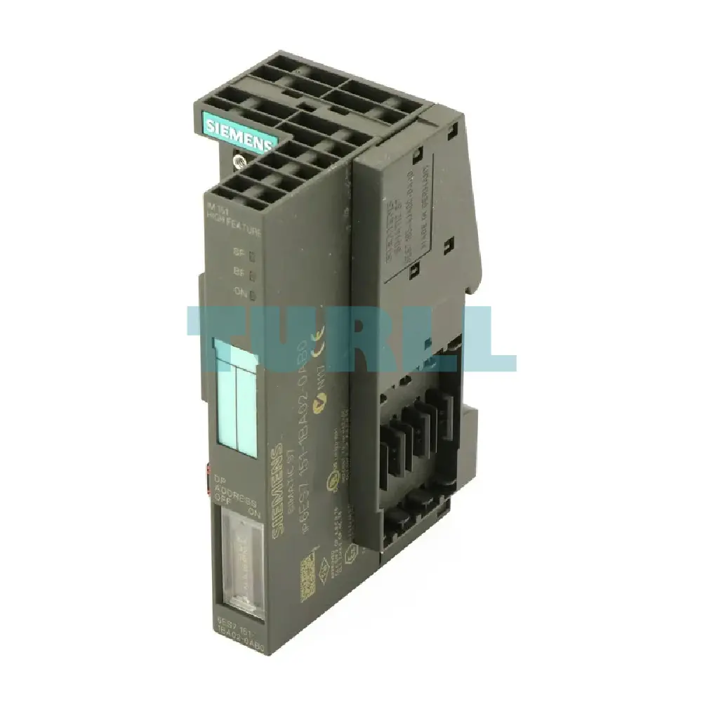 Siemens 6ES7151-1BA02-0AB0 SIMATIC DP IM151-1 High Feature Interface Module for ET200S Original Brand New 3 Siemens 6ES7151-1BA02-0AB0 SIMATIC DP IM151-1 High Feature Interface Module for ET200S