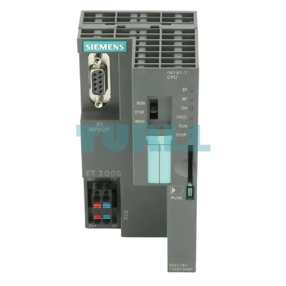 Siemens 6ES7151-7AA21-0AB0 SIMATIC DP IM151-7 CPU for ET200S, 128KB Original Brand New 1 Siemens 6ES7151-7AA21-0AB0 SIMATIC DP IM151-7 CPU for ET200S, 128KB