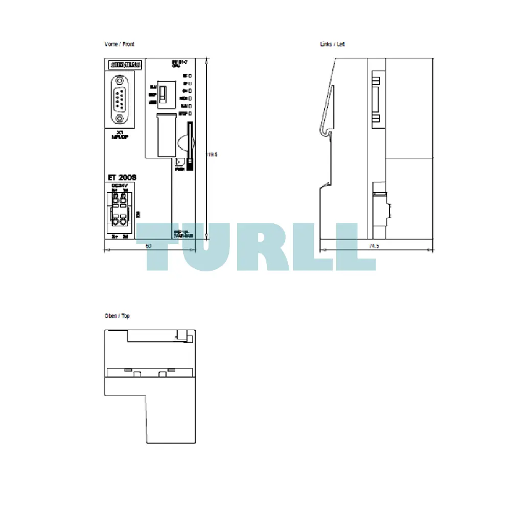 Siemens 6ES7151-7AA21-0AB0 SIMATIC DP IM151-7 CPU for ET200S, 128KB Original Brand New 6 Siemens 6ES7151-7AA21-0AB0 SIMATIC DP IM151-7 CPU for ET200S, 128KB