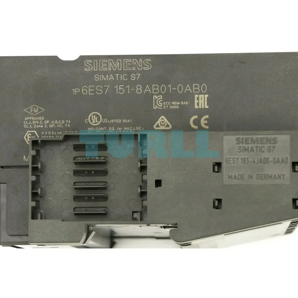 6ES7151-8AB01-0AB0 Siemens SIMATIC DP IM151-8 PN/DP CPU Original Brand New 2 6ES7151-8AB01-0AB0 Siemens SIMATIC DP IM151-8 PN/DP CPU