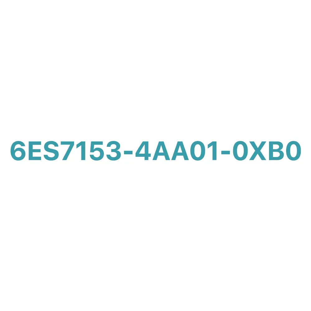 6ES7153-4AA01-0XB0 Siemens SIMATIC DP Connection ET 200M IM 153-4 PN Original Brand New 5 6ES7153-4AA01-0XB0 Siemens SIMATIC DP Connection ET 200M IM 153-4 PN