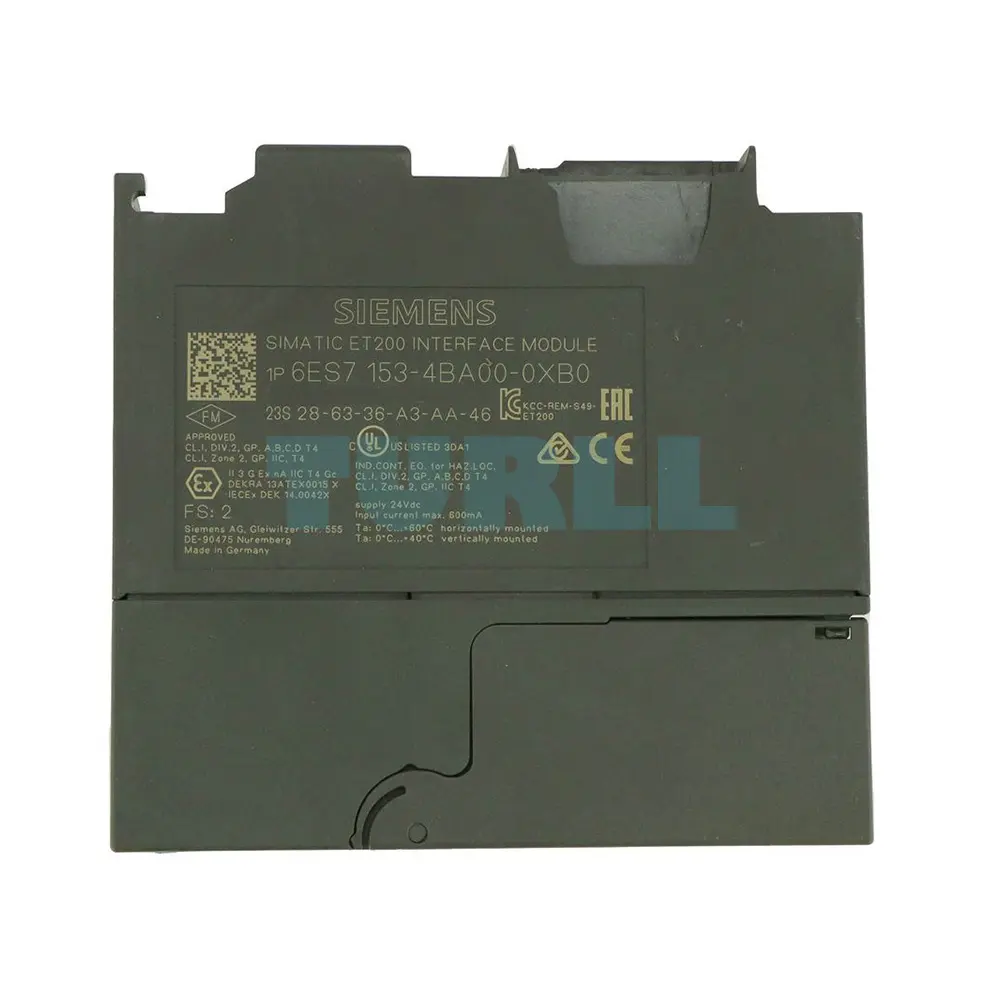6ES7153-4BA00-0XB0 Siemens SIMATIC DP Connection ET 200M IM 153-4 PN Original Brand New 5 6ES7153-4BA00-0XB0 Siemens SIMATIC DP Connection ET 200M IM 153-4 PN